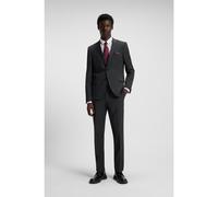 HUGO Extra-slim-fit suit in a wool blend - Style Arti/Hesten212X, 50450994 Dark Grey 38L