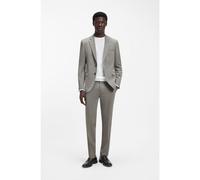 HUGO Extra-slim-fit suit in wool-blend poplin - Style Arti-Hesten253X, 50553786 Light Green 44R