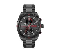 HUGO #FAST Multifunction Black Dial Black Tone Bracelet Watch