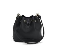 HUGO Faux-leather bucket bag with two straps - Style Ilary_Drawstring, 50562975 Black pcs.