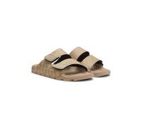 Hugo Mens Hugo Branded Faux-Suede Sandals Open Beige Eur 41 / 7 UK Men