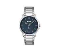 HUGO #First Men's Blue Dial Stainless Steel Bracelet Watch