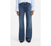 HUGO Flared-fit jeans in blue stretch denim - Style Gorinne, 50557008 Dark Blue 25/32