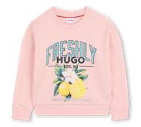 Hugo - Fleece Sweatshirt - Pink Pale - Girl - 10 Years