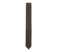 HUGO Formal tie with herringbone weave - Style Tie cm 6, 50546276 Brown pcs.
