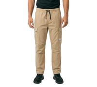 HUGO Blue Gadic262 Relaxed Fit Cargo Trousers, Beige, Size S, Men Beige