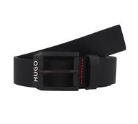 Hugo Gelio belt leather 100 cm black