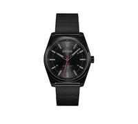 HUGO Gents & #ARK Black IP Mesh Bracelet Watch, Black, Men Black