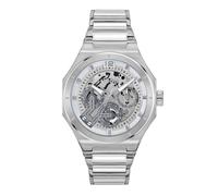 HUGO #GRAIL SKELETON Men's Multifunction Stainless Steel Bracelet Watch