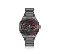 HUGO #GRAIL SPORT Black-plated watch with tonal dial - Style #GRAIL SPORT, 58244983 Grey pcs.