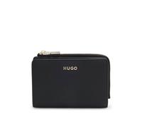 HUGO Grained faux-leather wallet with logo lettering - Style Orin_Wallet Multi, 50563031 Black pcs.