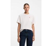 HUGO Graphic-print T-shirt in cotton jersey - Style Vintage Tee_26, 50570362 Natural S