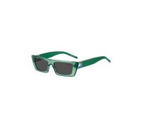 HUGO Green-acetate sunglasses with stacked logos - Style HG 1256/S1ED52IR, 58109495 Green pcs.