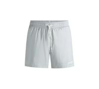 HUGO Men's Haiti Swim Shorts, Light/Pastel Grey, M