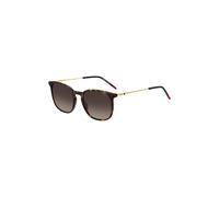 HUGO Havana sunglasses with gold-tone temples - Style HG 1292/S08651HA, 58127210 Brown pcs.