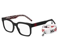 HUGO HG 1223 INA BLACK PATTERN BLACK 53/20/145 WOMAN Eyewear Frame