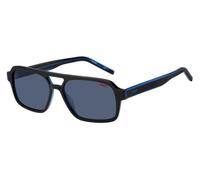 HUGO HG 1241/S D51/KU Men's Sunglasses Black Size 56