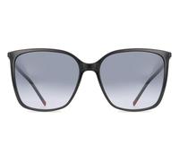 HUGO HG 1275/S 807/9O Womenâs Sunglasses Black Size 57