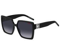 Sunglasses Hugo boss Hg 1285/s col. 807/9o Donna Squadrata Nero