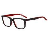 HUGO HG 1340/G Asian Fit 0A4 Men's Eyeglasses Black Size 52 (Frame Only) - Blue Light Block Available