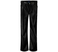 HUGO Relaxed-fit faux leather trousers with patch pockets - Style Hidaya-2_B, 50568887 Black 14