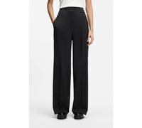 HUGO High-waisted regular-fit trousers with flared leg - Style Himia, 50516143 Black 18