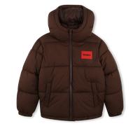 Hugo - Hooded Down Jacket - Chicory Coffee - Boy - 4 Years