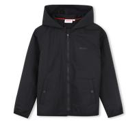 Hugo - Hooded Windbreaker - Black - Boy - 10 Years