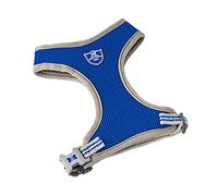 HUGO & HUDSON Dog Harness, No Pull Quick Dry Mesh, Breathable Rear Buckle Pet Vest, Royal Blue, XS
