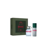 Hugo-Boss Hugo-mens-fragrances Hugo-ManGift set Eau de Toilette Spray 75 ml + Deodorant Spray 150 ml