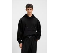 HUGO HUGO x apoh oversized-fit hoodie in cotton terry with ballerina artwork - Style Dabilano, 50545997 Black XL