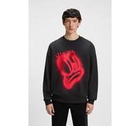 HUGO HUGO x RB by Slawn printed cotton oversized-fit sweatshirt - Style Danto_Slawn_IN, 50560937 Black S