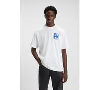 HUGO HUGO x RB cotton T-shirt with bull-graphic logo - Style Dartox_RB, 50549307 White XS