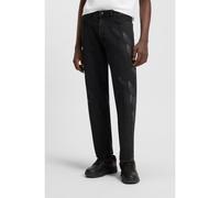 HUGO HUGO x RB relaxed-fit jeans with lasered pattern - Style HUGO838_RB, 50551880 Black 36/34