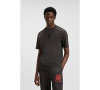 HUGO HUGO x RB T-shirt with bull-graphic logo patch - Style Dogos_RB, 50549304 Dark Grey XS