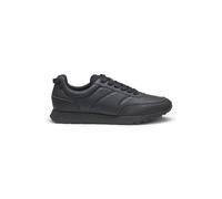 HUGO Low-top trainers with monogrammed uppers - Style Icelin_runn_cdcvlg, 50557854 Black 12