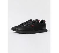 HUGO Icelin Mens Running-Inspired trainers with zigzag detailing - Black 006 - Black 006 - UK8 EU42 US9
