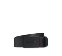 HUGO Italian-leather belt - Style Gethon_Sz35, 50548359 Black 38