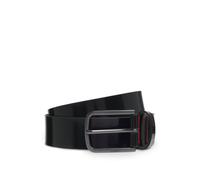 HUGO Italian-made belt in brush-off leather - Style Gurth-Bof_Sz35, 50548373 Black 46