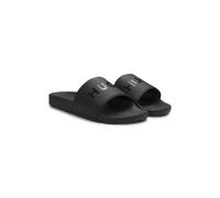 HUGO Italian-made slides with tonal logo - Style Timein_slid_sylg, 50563418 Black 8