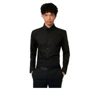 Hugo Kenno 10181991 Long Sleeve Shirt Black 41 Men