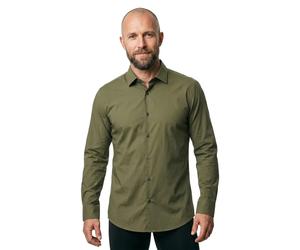 Hugo Kenno 10181991 Red Long Sleeve Shirt Green 41 Men