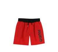HUGO KIDS logo-print drawstring swim shorts - Red 5 yrs-6 yrs-10 yrs-12 yrs-14 yrs