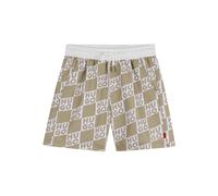 HUGO KIDS logo swim shorts - Neutrals 6 yrs-10 yrs-12 yrs-14 yrs