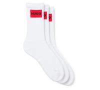 Hugo Label 10267340 Red Socks 3 Pairs