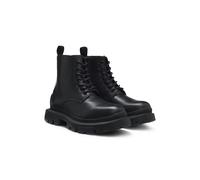 HUGO Lace-up leather boots with chunky sole - Style Fabyan_halb_lt_N, 50553766 Black 11