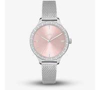 HUGO Ladies #Flash Mesh Stainless Steel Pink Watch 1540115