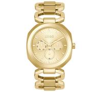 HUGO Analogue Multifunction Quartz Watch for Women #Intense Collection with Gold Colored Stainless Steel Bracelet - 1540150