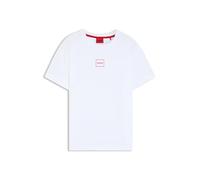 HUGO Laze 10261152 Short Sleeve T-Shirt L Beige