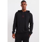 HUGO Laze Hoodie Relaxed Fit Loungewear Hoodie - Black, Black, Size 2Xl, Men Black